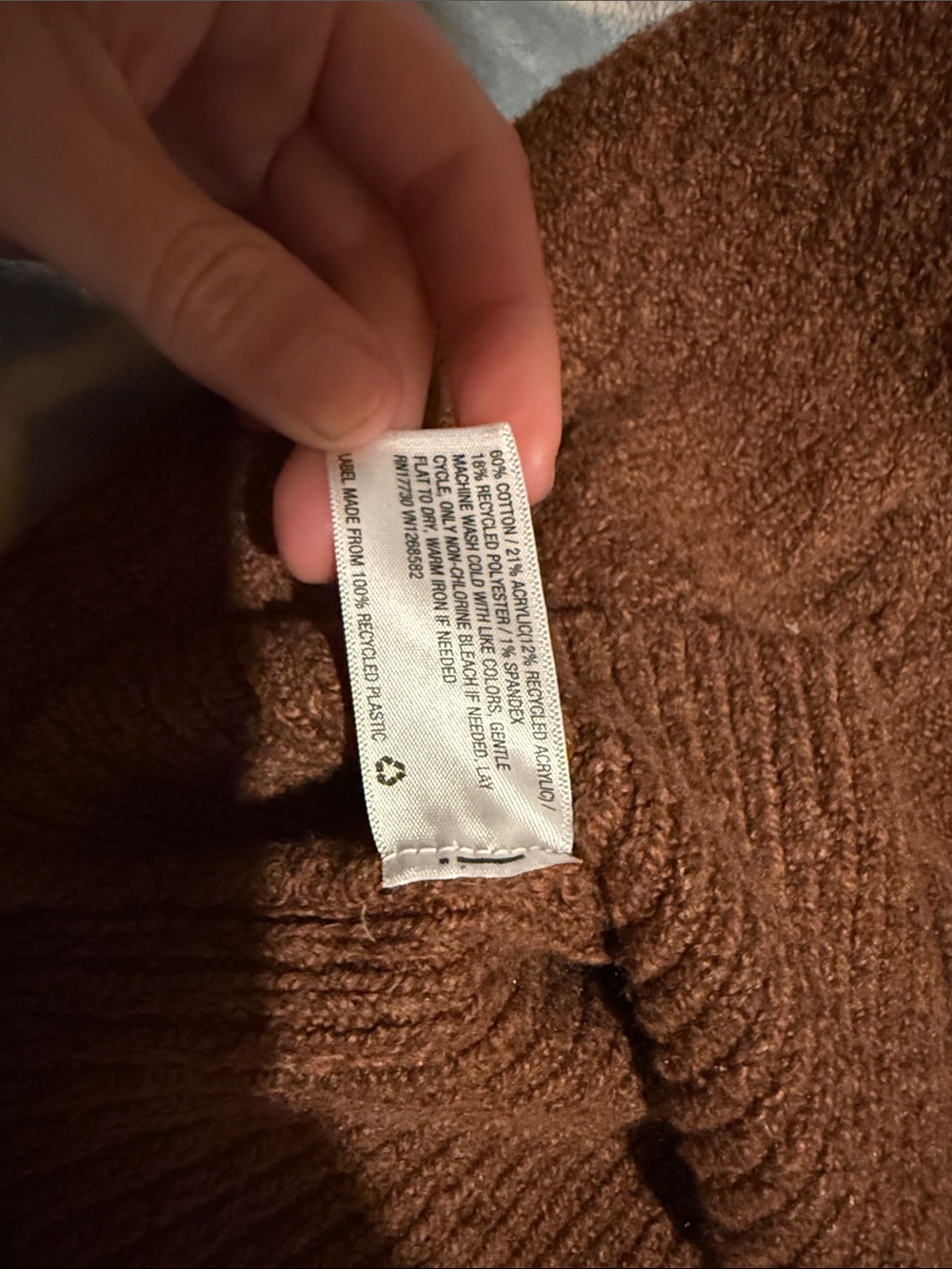 Universal Thread Brown Button-Placket Sweater - Picture 6 of 6